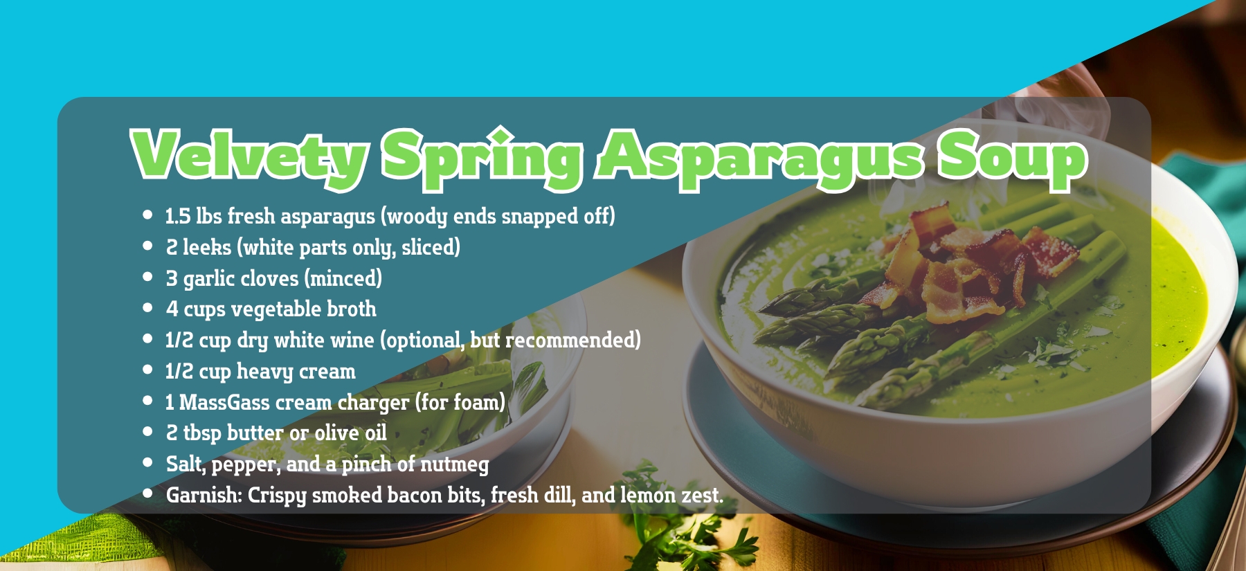 Velvety Spring Asparagus Soup